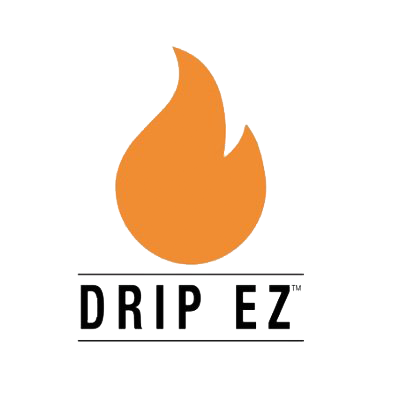 Image of Drip Ez Company Logo. Hilltop Storage Solutions Grill shop and store is a dealer and distributor of Drip Ez BBQ Accessories.