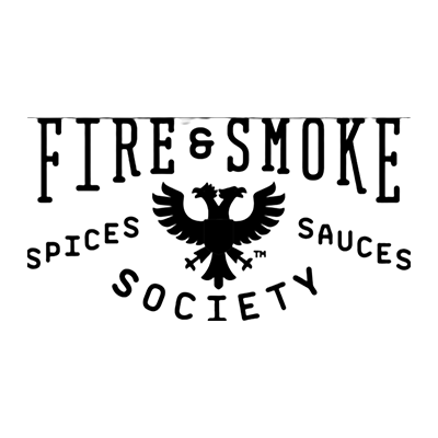 Image of Fire & Smoke Society Seasonings, Rubs & Sauces Company Logo. Hilltop Storage Solutions Grill shop and store is a dealer and distributor of Fire & Smoke Society Seasonings, Rubs & Sauces.