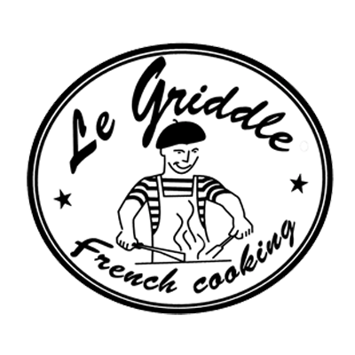 Image of Le Griddle Grills company Logo. Hilltop Storage Solutions Grill shop and store is a dealer and distributor of Le Griddle Grills.