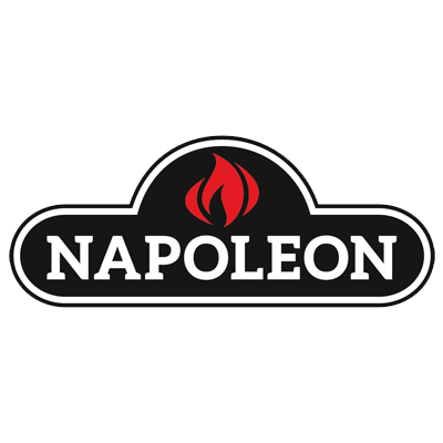 Image of Napoleon Grills company Logo. Hilltop Storage Solutions Grill shop and store is a dealer and distributor of Napoleon Grills.