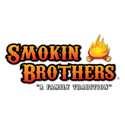 Image of Smokin Brothers Grills company Logo. Hilltop Storage Solutions Grill shop and store is a dealer and distributor of Smokin Brothers Grills.
