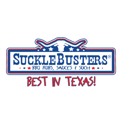 Image of Suckle Busters Rubs & Sauces company Logo. Hilltop Storage Solutions Grill shop and store is a dealer and distributor of Suckle Busters Rubs & Sauces.